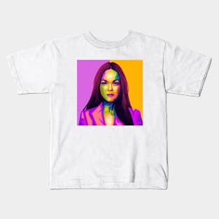 OLIVIA RODRIGO WPAP ARTWORK Kids T-Shirt